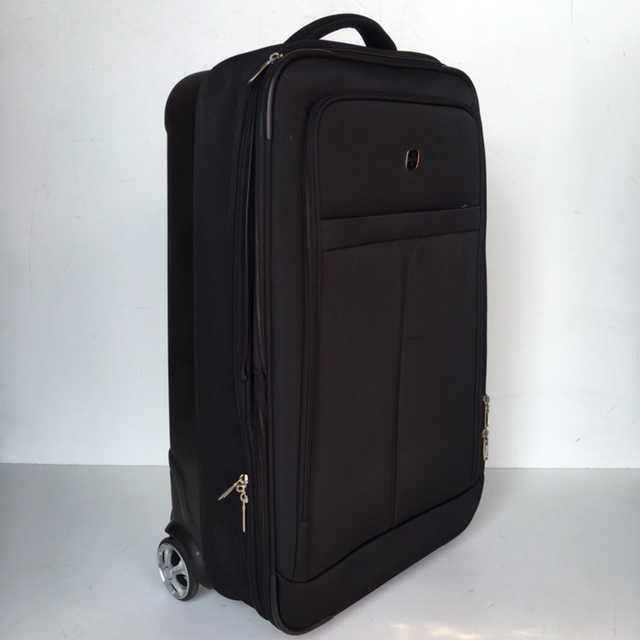 SUITCASE, Medium Black Soft Case